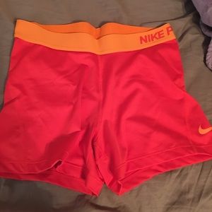Nike pro shorts